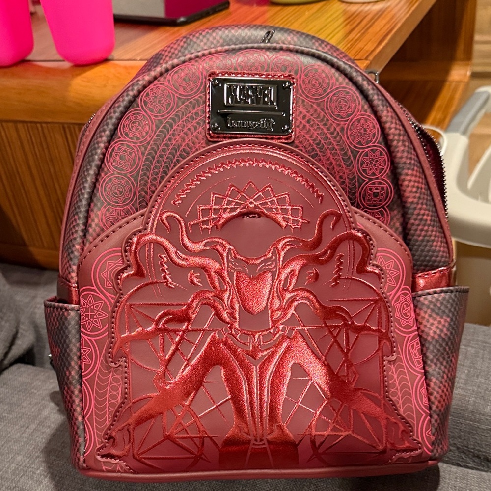 Loungefly Red and Black Scarlett Witch Backpack